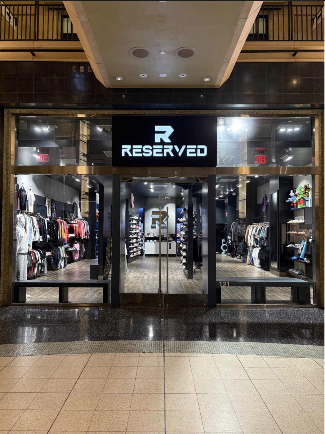 Reserved LA store